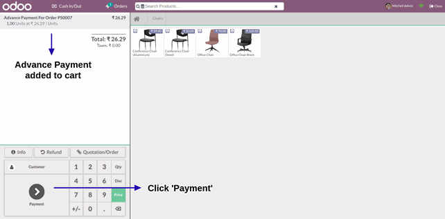 POS Payment Installment Module In Odoo Pay for a Down Payment, Installment - Odoo