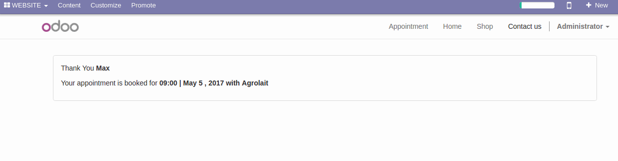 Book Team Partner/Member In Odoo - Configuration