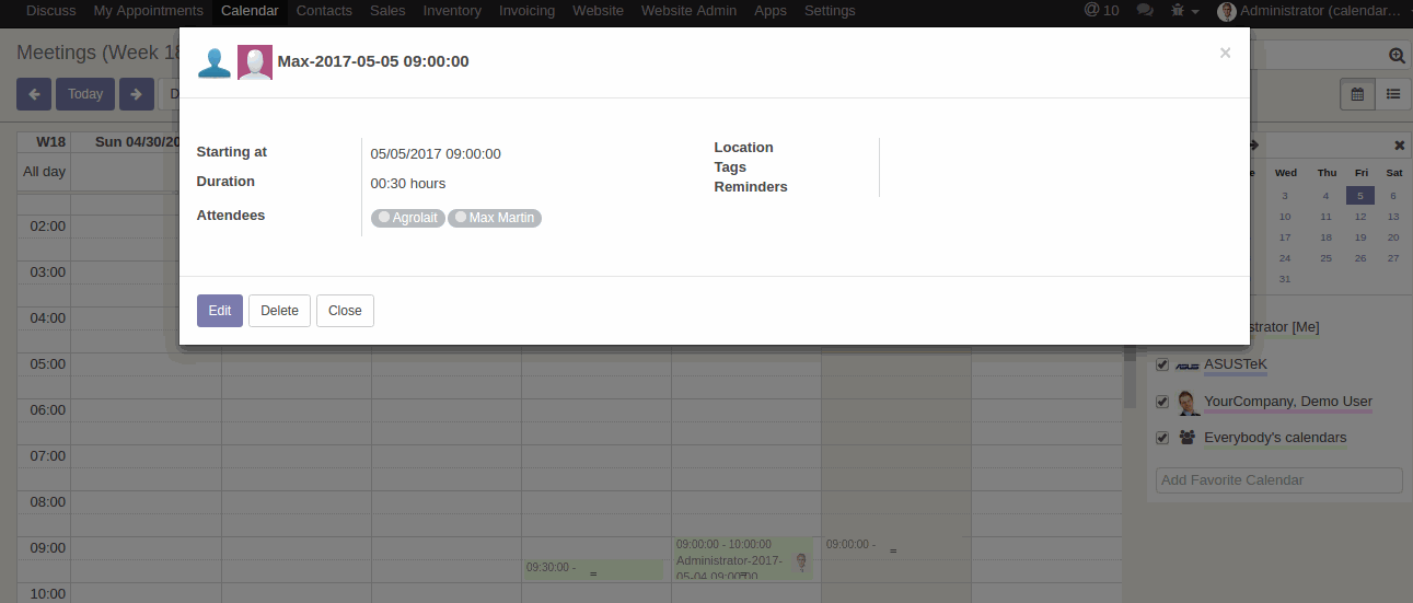 Book Team Partner/Member In Odoo - Configuration