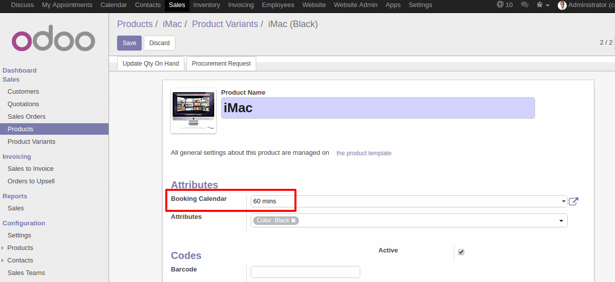Book Service In Odoo- Step by Step Process