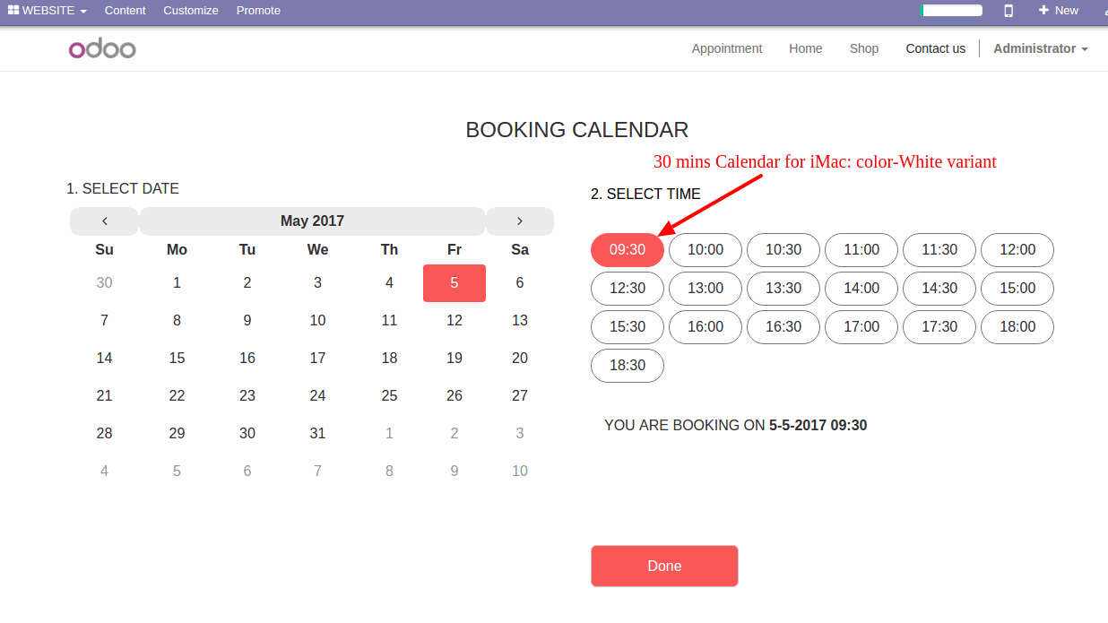 Book Service In Odoo- Step by Step Process