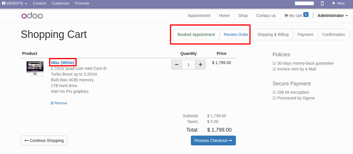 Book Service In Odoo- Step by Step Process