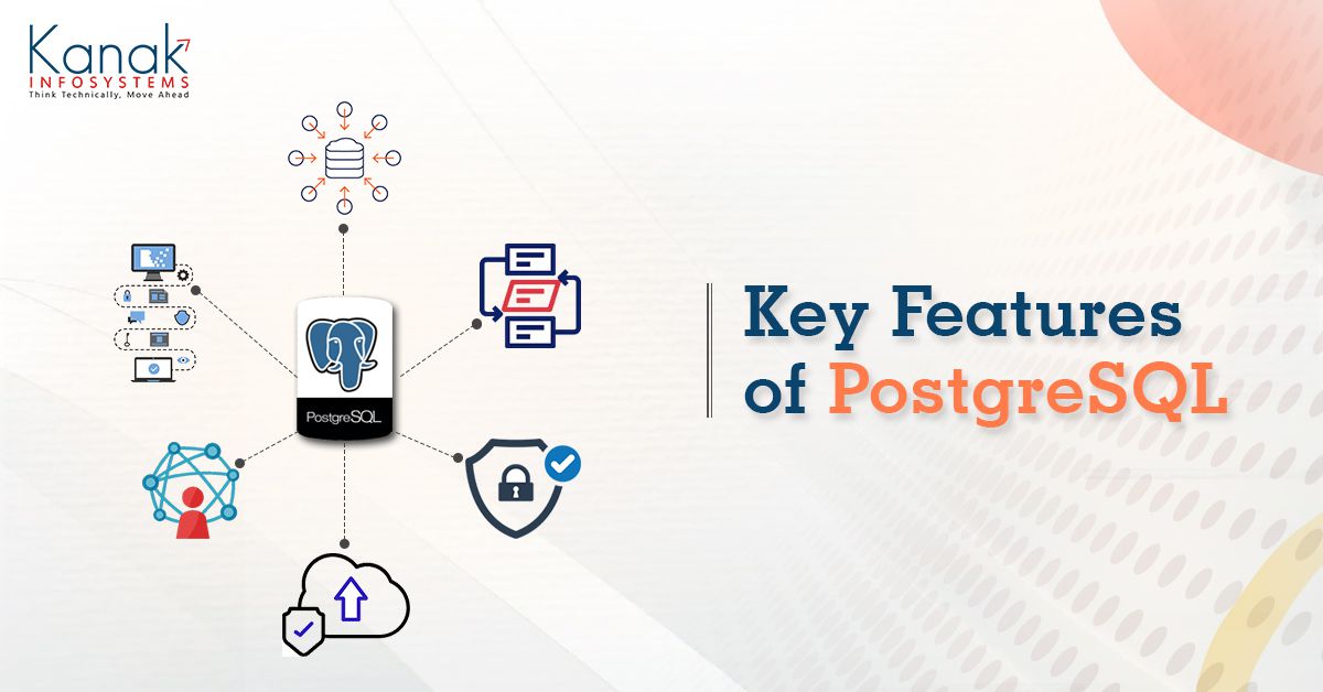 Key features of PstgreSQL