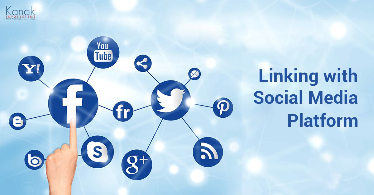 Linking with social media platform