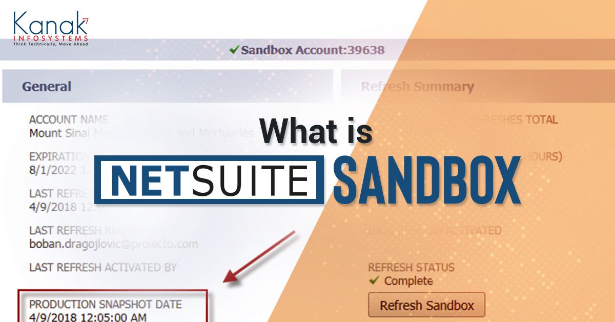 NetSuite Sandbox - Types & How to Create NetSuite Sandbox Account? What is NetSuite sandbox?