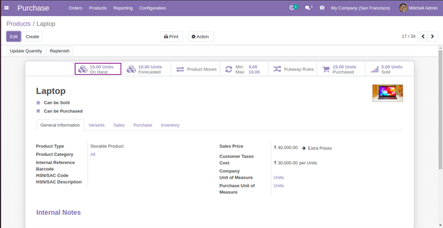 On Hand Quantity Configuration In Odoo On Hand Quantity Configuration In Odoo