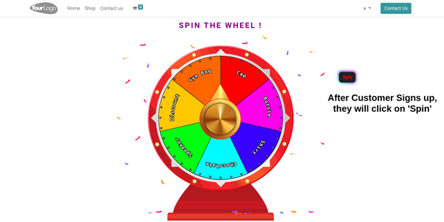 Configuration of Spin and Win Odoo App