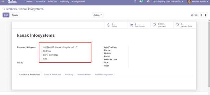 Configuration of Geolocation Attendance Odoo App