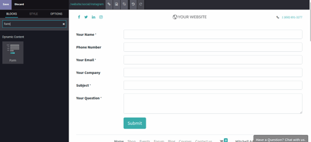 Form Snippets