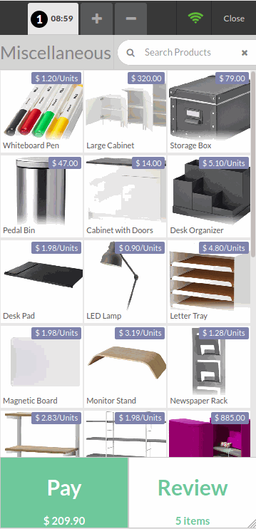 List of Odoo 14 Features Odoo 14 Point of Sale gets Responsiveness for Mobiles/Tablets