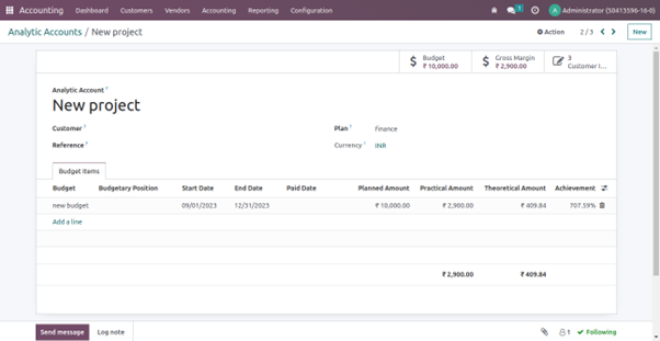 Analytic Accounting In Odoo analytic accounts In Odoo