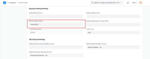 How to Manage Sales Targets In ERPNext