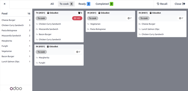 Kitchen Display Application in Odoo v17 Kitchen Display Application App: Configuration in Odoo