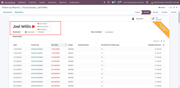 Follow up Reports In Odoo Manage Follow up Report in Odoo Accounting