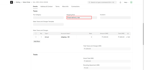 Shipping Rule in ERPNext How we can Apply Shipping Methods in Sales