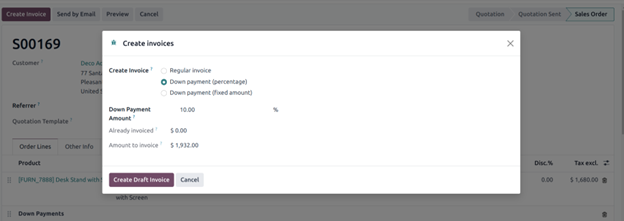 How To Record Down Payment In Odoo 17 Step by step process to handle down payments in Odoo17