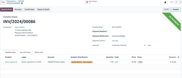 How To Record Down Payment In Odoo 17 Step by step process to handle down payments in Odoo17