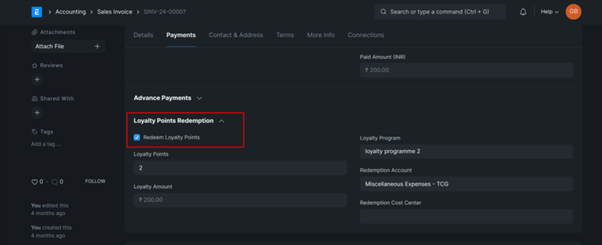 Loyalty Program In ERPNext How a Loyalty Program can be Applied In ERPNext