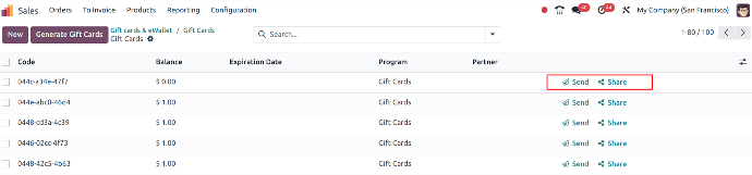 Generate Gift Card In Odoo How we can Configure the Gift Cards in Odoo17