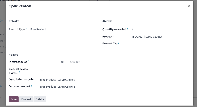 Configure Buy X Get Y Free Program and Loyalty Cards Program in Odoo17 BUY X GET Y FREE: Steps to Configure the Program