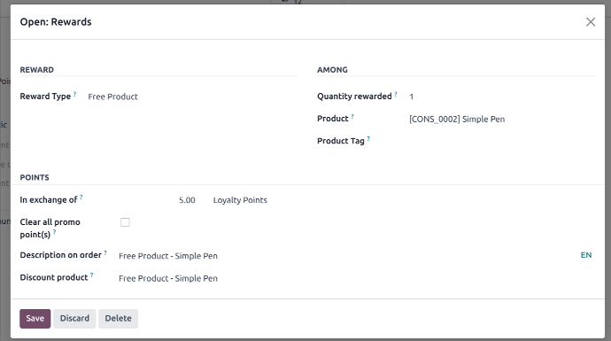 Configure Buy X Get Y Free Program and Loyalty Cards Program in Odoo17 Steps to Configure Loyalty Cards