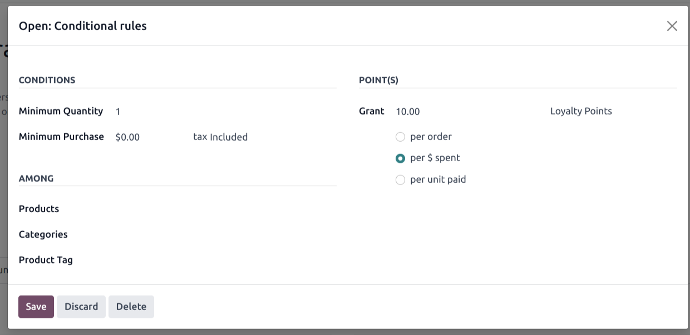 Configure Buy X Get Y Free Program and Loyalty Cards Program in Odoo17 Steps to Configure Loyalty Cards