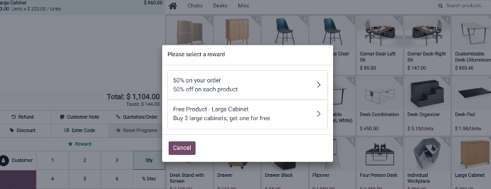Configure Buy X Get Y Free Program and Loyalty Cards Program in Odoo17 Use Case of BUY X GET Y FREE Program