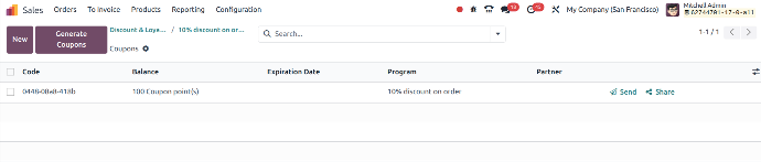 Coupon and Next Order Coupon In Odoo 17 Use-case of Create New Coupon Program in Odoo