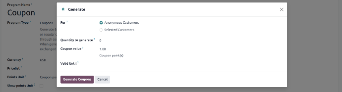 Coupon and Next Order Coupon In Odoo 17 How we can Configure the coupon program in Odoo