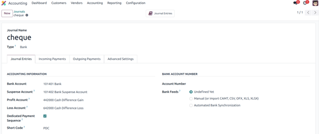 How To Manage Post-Dated Cheques In Odoo 17 Step by step process to manage Post Dated Cheques