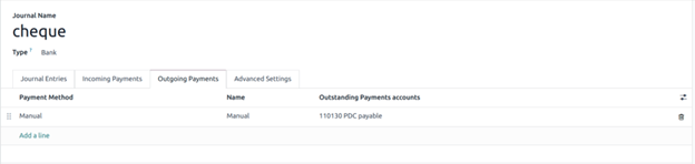 How To Manage Post-Dated Cheques In Odoo 17 Step by step process to manage Post Dated Cheques