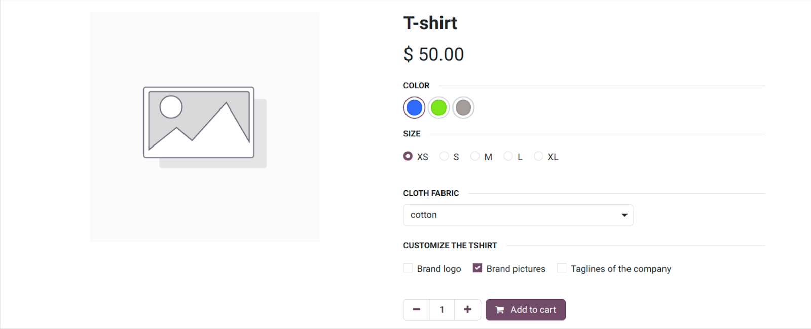 Use-case of using Attribute and Variants in Odoo