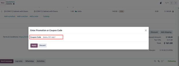 Ewallet In Odoo v17 Configure Ewallet Program in Sale Order