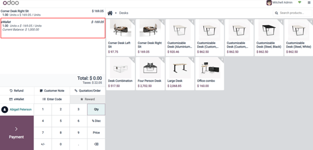 Ewallet In Odoo v17 Ewallet Program in Odoo POS