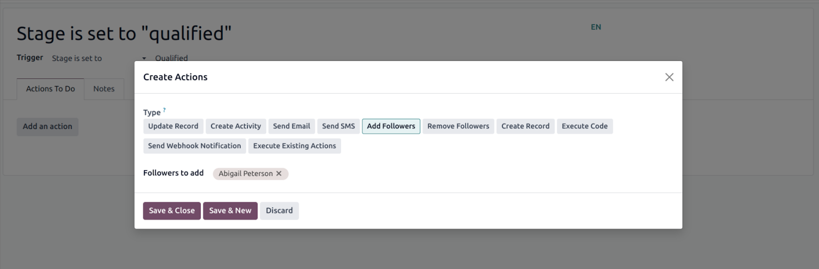 Create Automation in Odoo 17 CRM Use-Case of Automation in Odoo CRM