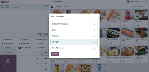 How To Manage Different Prices For Multiple Floors In Odoov17 POS Use-case of Manage Floor based different Pricing in Odoo POS