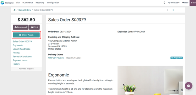 Manage Re-Ordering From Portal In Odoo 17 How Reordering from portal works in Odoo 17: Configuration Steps