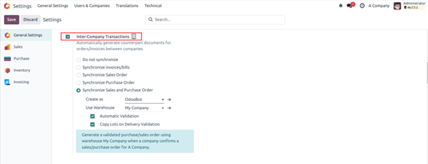 How To Manage Multi-Company Transfer in Odoo17 Mult Company Transfer in Odoo: Configuration Steps