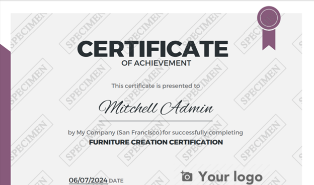 E-Learning Module In Odoo17 How to do Certification and Download Certificate in Odoo 17