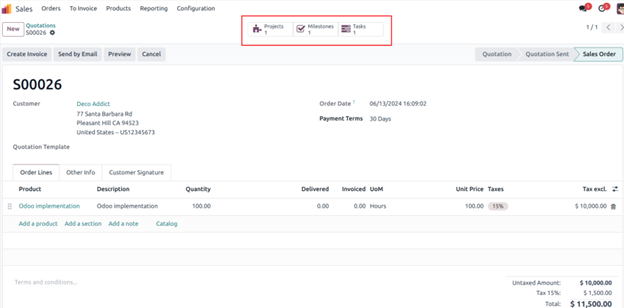 Configuration steps to manage projects with milestones in Odoo17 Configuration steps to manage projects with milestones in Odoo17