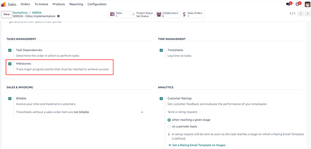 Configuration steps to manage projects with milestones in Odoo17 Configuration steps to manage projects with milestones in Odoo17