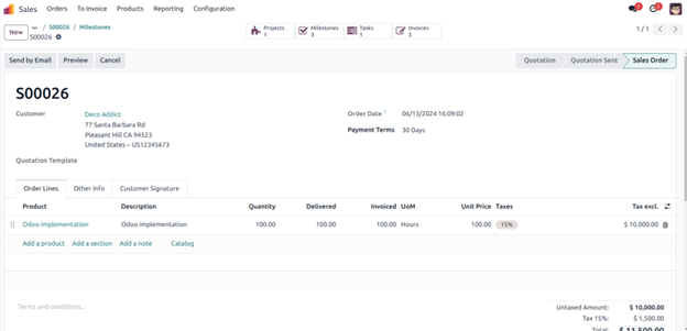 Configuration steps to manage projects with milestones in Odoo17 Configuration steps to manage projects with milestones in Odoo17