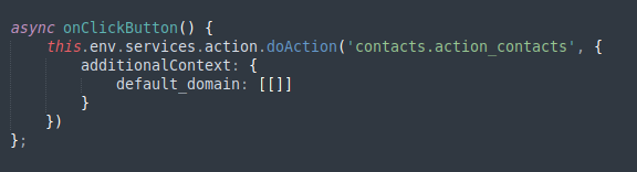 How to Call Different Python Actions Using JS How to call a Default Python Actions using JS