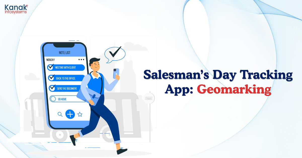 Salesman Tracking App - Geomarking