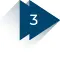 Stylish arrow bullet points number 3