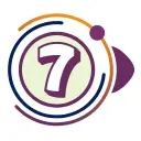 Bullet points number set in full circle