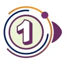 Bullet points number set in full circle