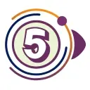 Bullet points number set in full circle
