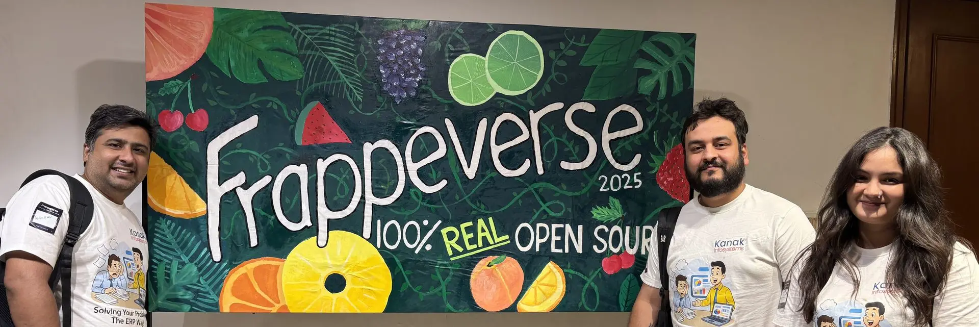 Frappe Verse 2025 Event - Kanak Infosystems