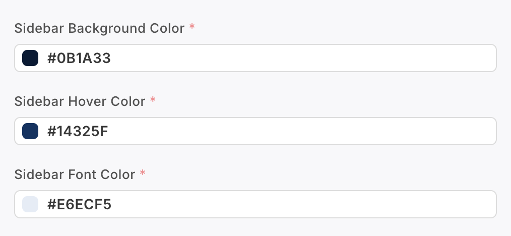 Odoo user theme switcher options
